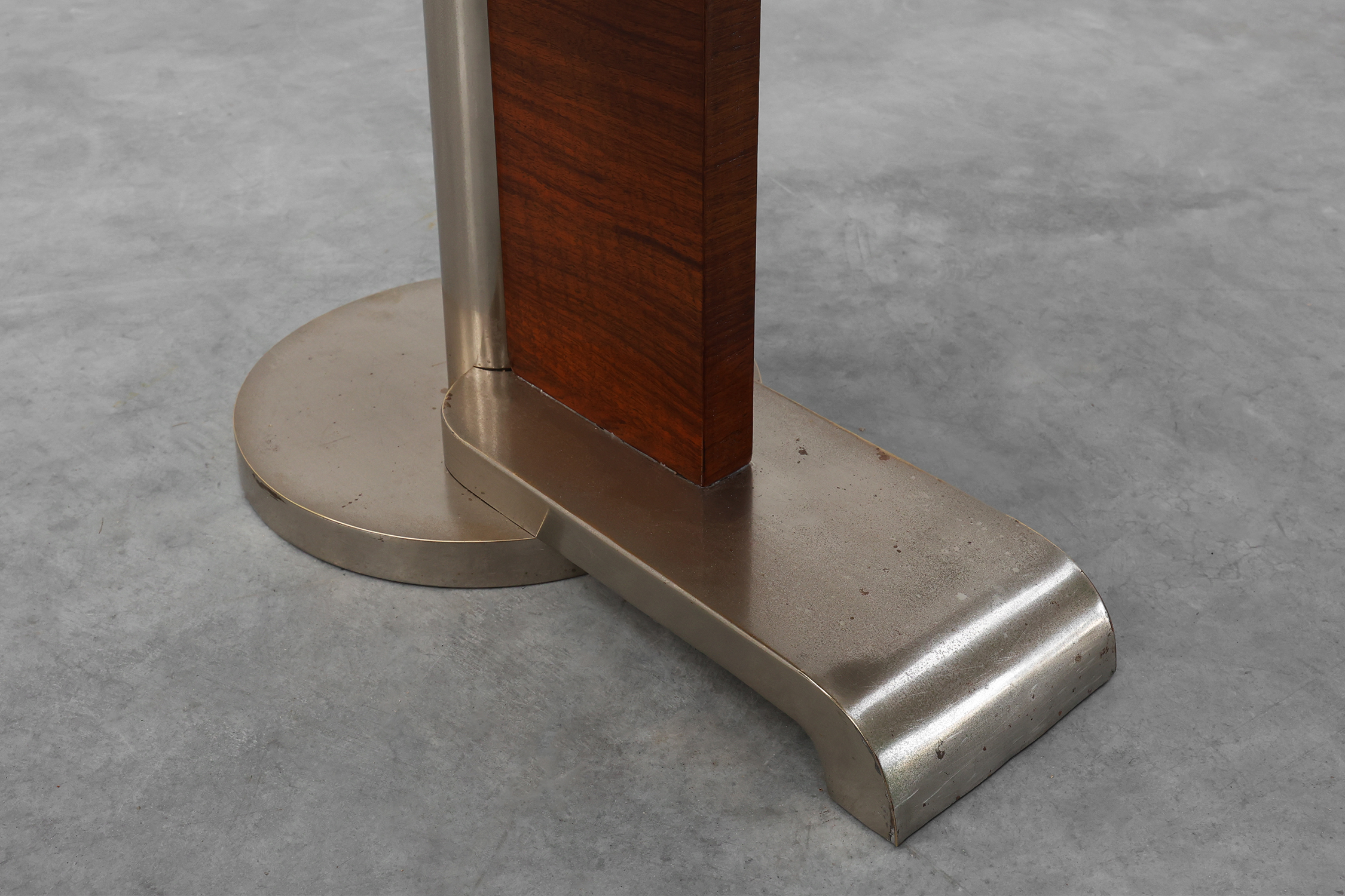 Art Deco Two-tiered modernist Side Table, France ca. 1925thumbnail